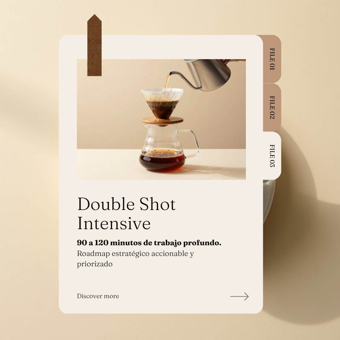 Double Shot Intensive — Strategic intensive of 90 to 120 minutes