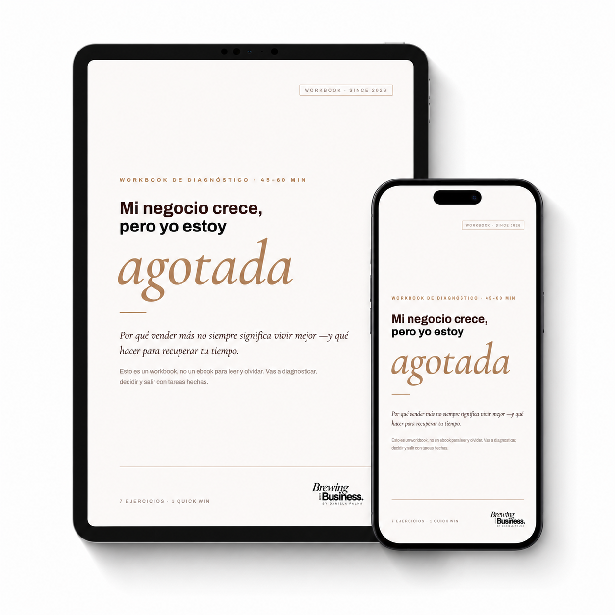 Mi negocio crece, pero yo estoy agotada — portada