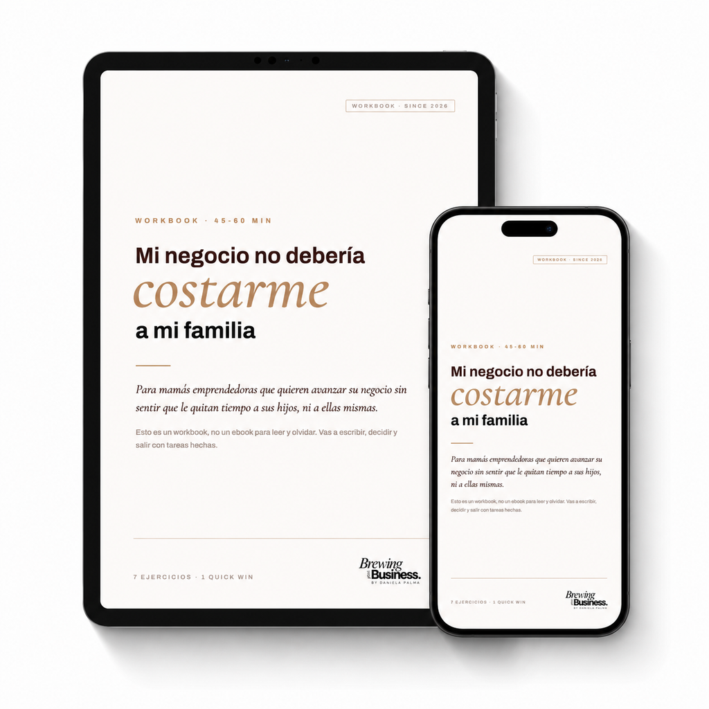 Mi negocio no debería costarme a mi familia — portada