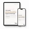 Llevo meses pensándolo y sigo en el mismo lugar — portada