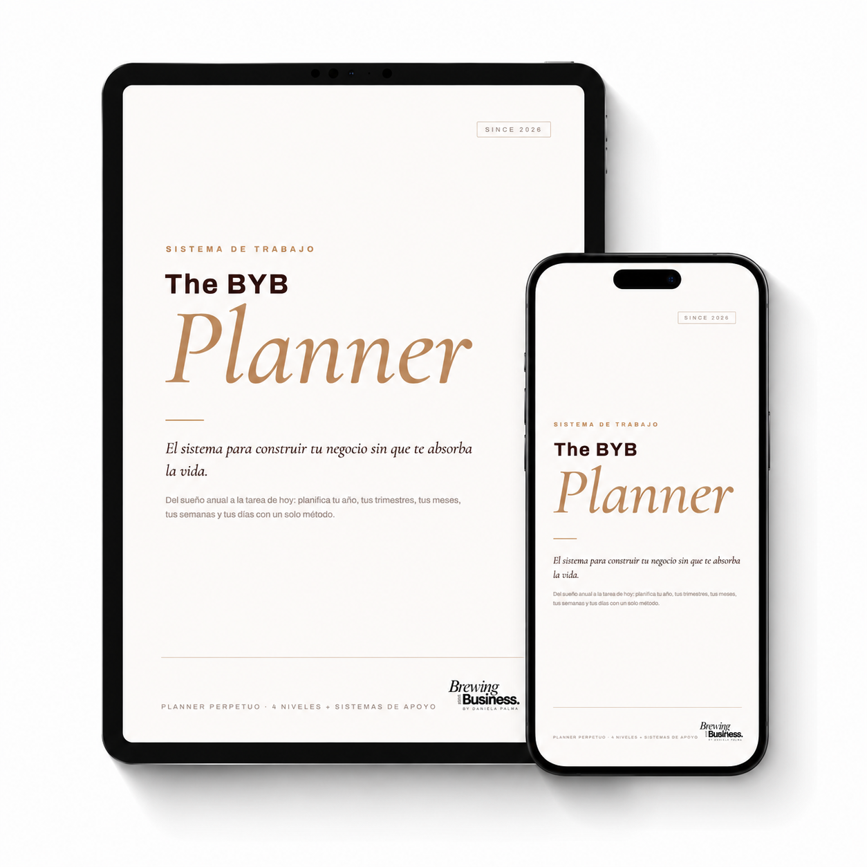 The BYB Planner — portada